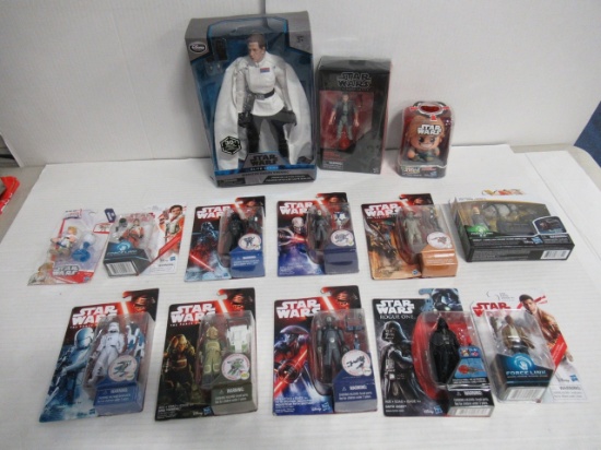 Star Wars Figure & Toy Lot of (14)