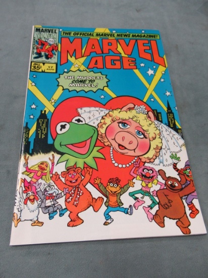 Marvel Age #17/1984/1st Muppets