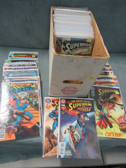 Short Box of Superman/Supergirl Related