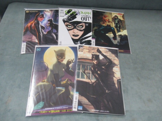 Lot of (5) Catwoman (2018 Series) w/Variants