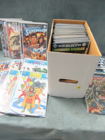 Short Box of DC Comics