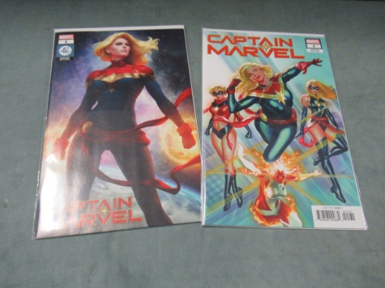 Lot of (2) Captain Marvel 2019 Variants