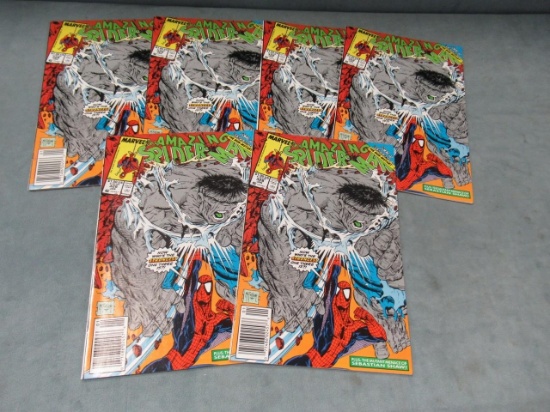 Dealer Lot of (6) Amazing Spider-Man #328