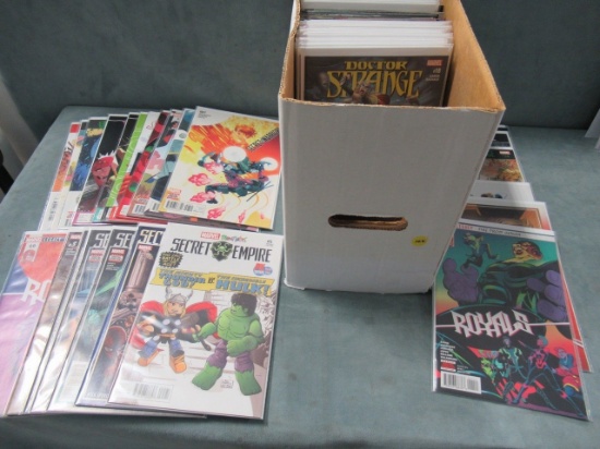 Short Box of Marvel Comics