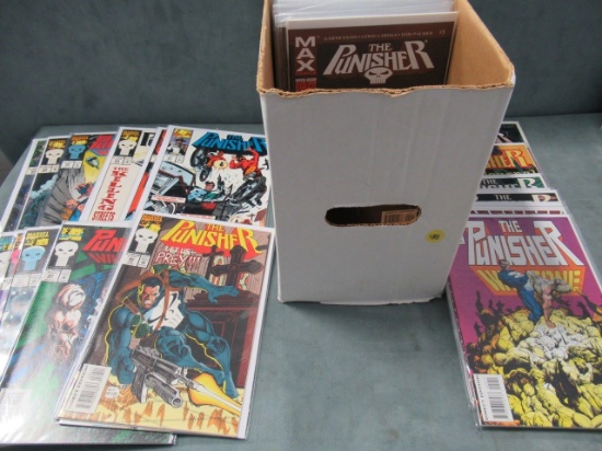 Short Box of Punisher Related Comics