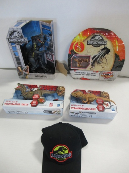 Jurassic World Toy/Hat Lot