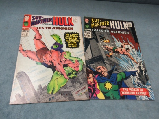Lot of (2) Tales to Astonish #86 & 87