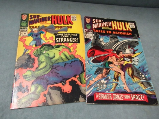 Lot of (2) Tales to Astonish #88 & 89