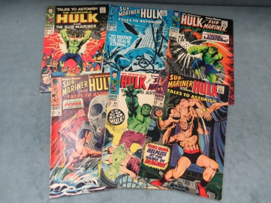 Lot of (6) Tales to Astonish #94-99