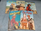Lot of (5) Golden Age Dell Western
