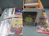 Short Box of Marvel Comics