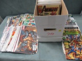 Short Box of Avengers-Related Comics