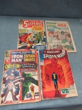 Low Grade Reader Lot of 4 Marvel Keys
