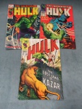 Lot of (3) Incredible Hulk #109, 110, 111