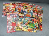 Lot of (10) Silver Age Iron Man Issues