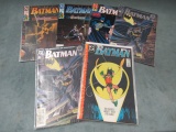 Batman Comics Group (6) KEY:  1st Tim Drake Robin