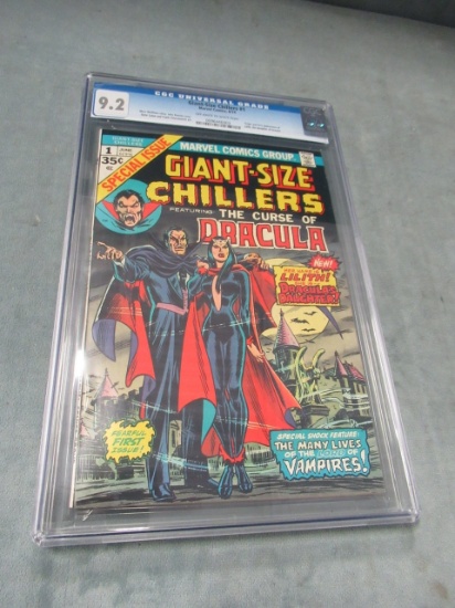 Giant Size Chillers #1/1974/Key CGC 9.2