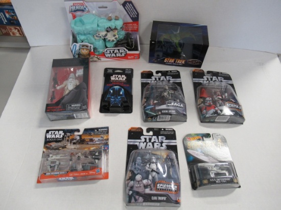 Star Wars/Star Trek Toys/Collectibles Lot