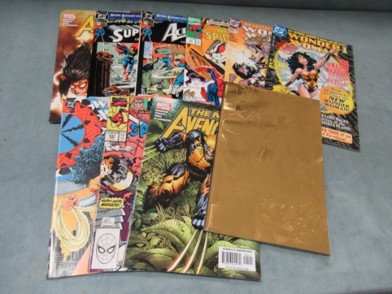 Marvel & DC Lot of (10) Notable Books