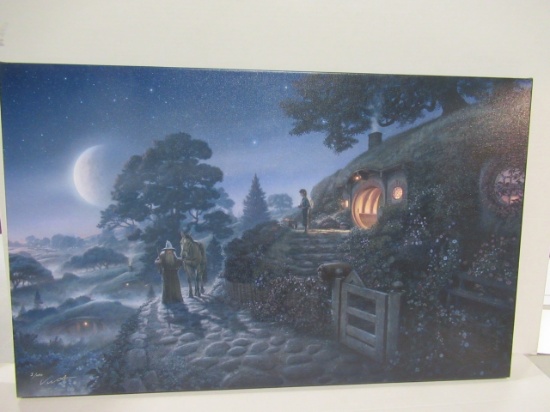 Bag End Signed Canvas Fine Art #3/250