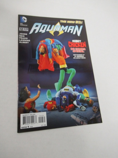 Aquaman #12 ROBOT CHICKEN Variant!