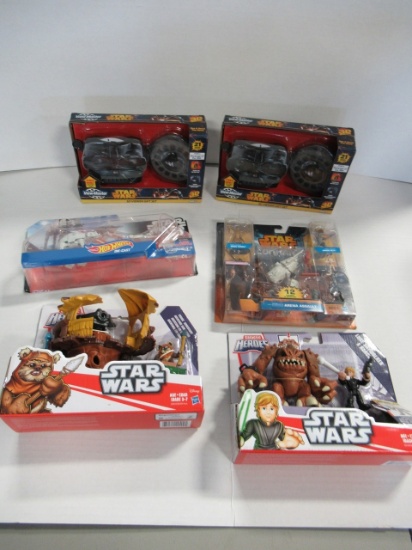 Star Wars Toy/Collectibles Box Lot