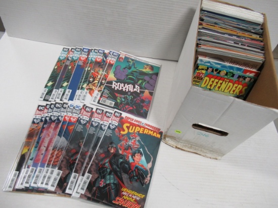 Comic Book Short Box Lot