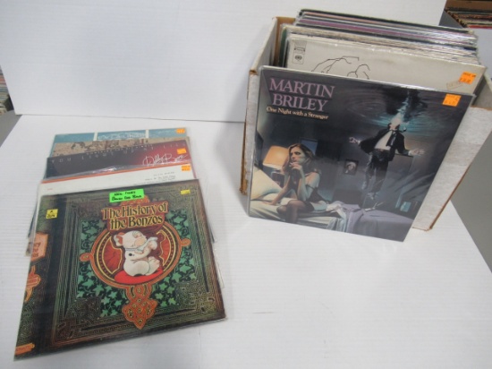 Vinyl Records Box Lot - B Bands/Artists