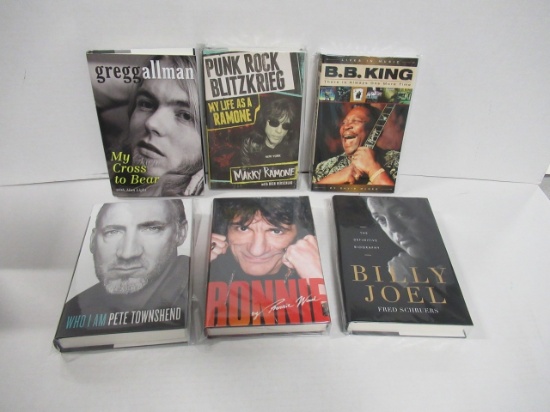 Music Bios & Memoirs (Lot of 6)