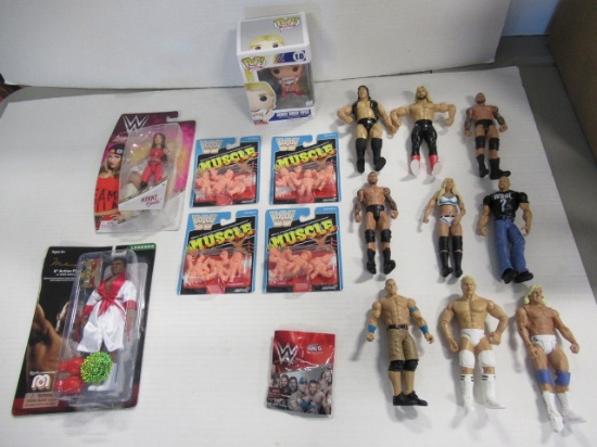 Wrestling Toys/Collectibles Box Lot