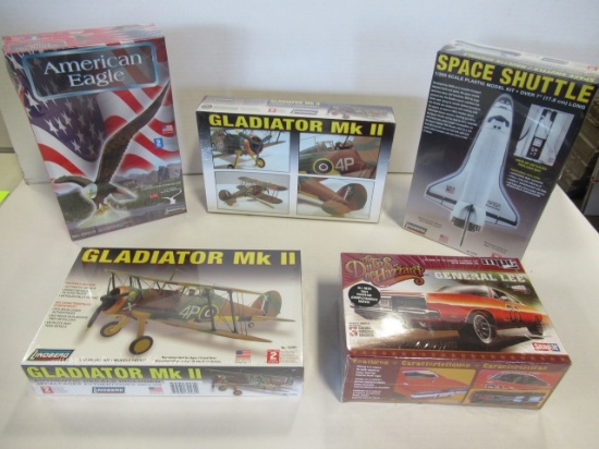 Model Kit Box Lot