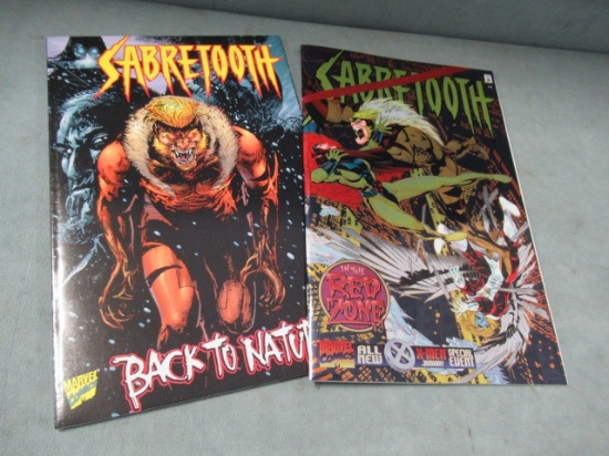 Sabretooth Comic Lot