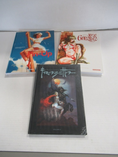 Comic & Fantasy Pin-Up Hardcovers (Lot of 3)