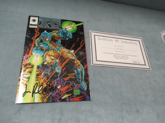 X-O Man O War #0 Signed Quesada