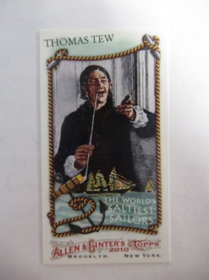 THOMAS TEW Allen & Ginter's Topps RARE Care