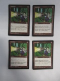 NULL ROD Lot of (4) RARE Weatherlight Magic the Gathering Cards
