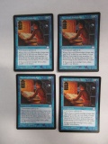 ANCESTRAL KNOWLEDGE Lot of (4) Magic the Gathering Cards