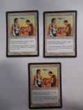 DEBT OF LOYALTY Lot of (3) Magic the Gathering cards