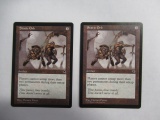 STATIC ORB Lot of (2) Tempest Magic the Gathering Cards