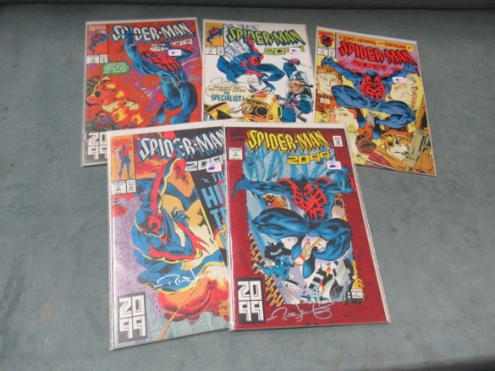 Spider-Man 2099 #1-5 Signed