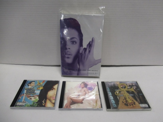 Prince Biography & CDs (Lot of 4)