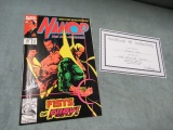 Namor #28/Signed Iron Fist Cover