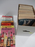 1959 to Early 70s Playboy Magazine Box Lot