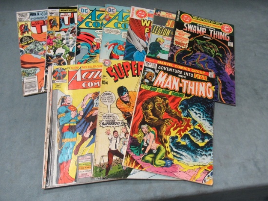 Group of (10) Assorted Bronze Age Comics