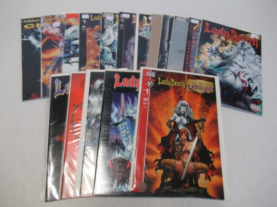 Lady Death/Chaos! Comic Lot of (17)