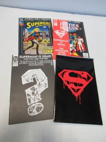 Death of Superman Comic Lot of (4)