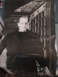 Frankenstein/Boris Karloff Door Poster