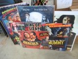 Group of Reproduction Movie Posters