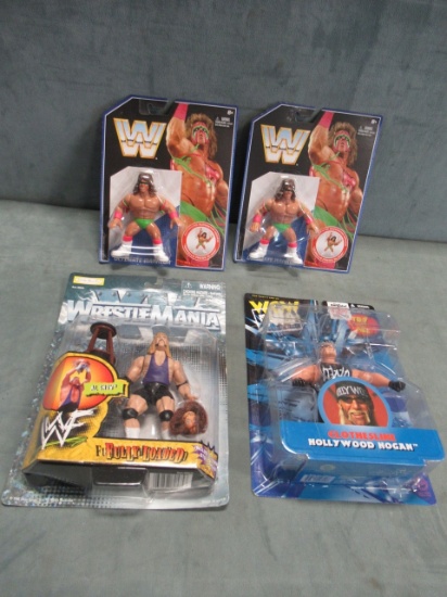 Wrestling Figures Lot of (4)