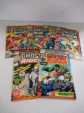 Ghost Rider Bronze Age Group of (6)